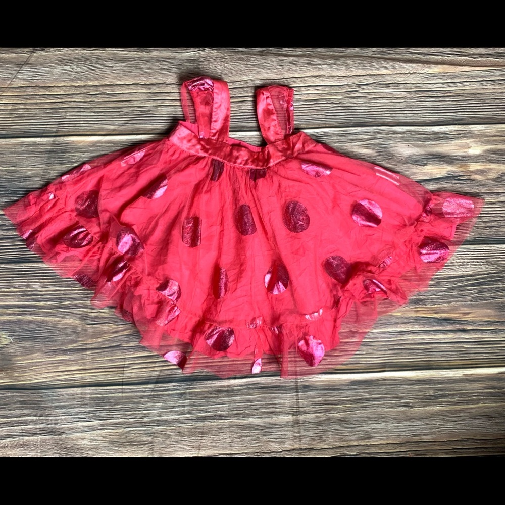 GapBaby Girl Twirly PinkShimmery Dotted TulleDress - Picture 7 of 8